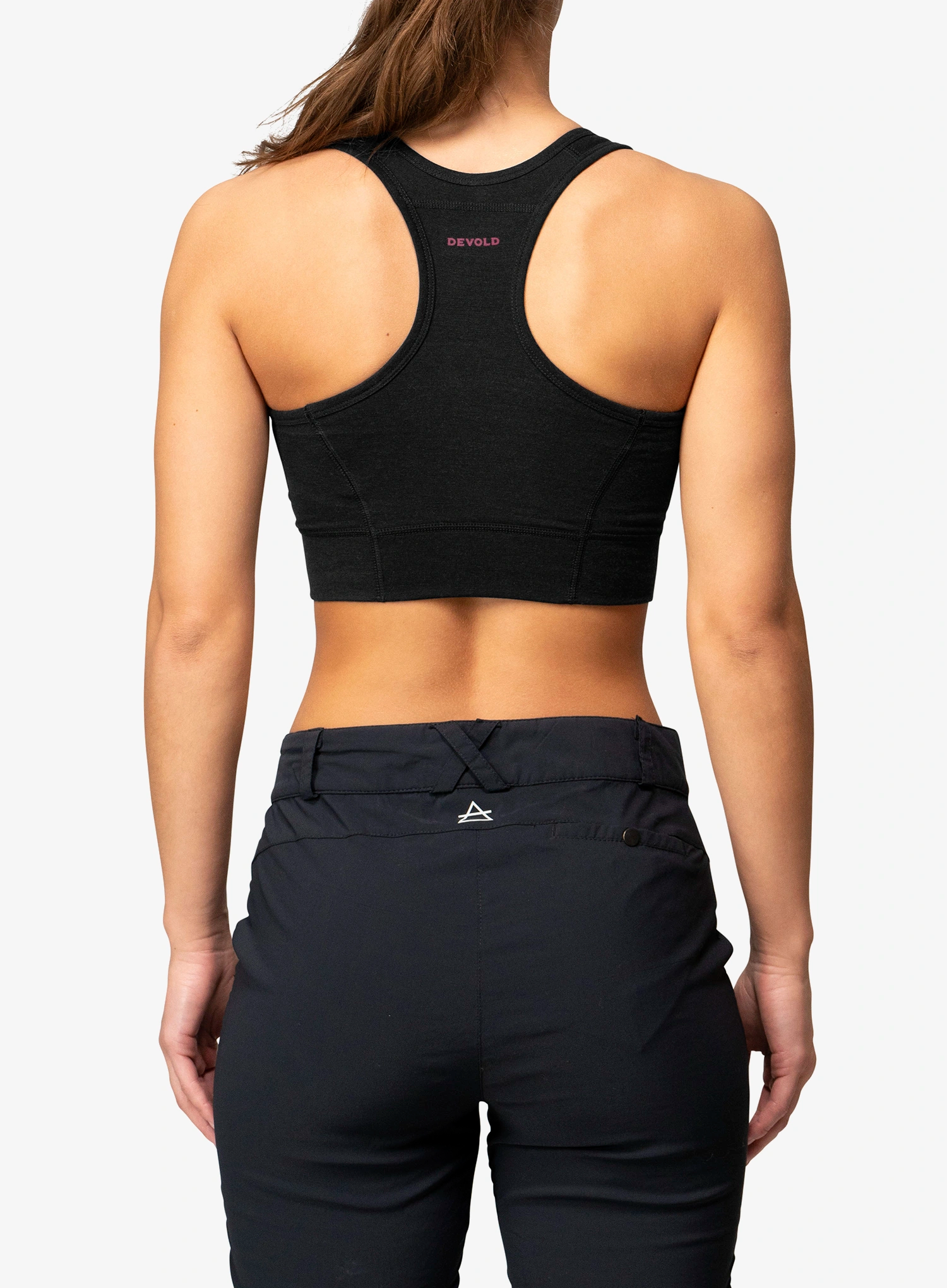 Sutien sport Devold Berle Merino Bra - caviar