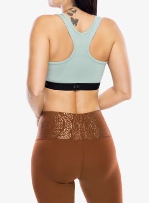 Sutien sport Super.natural Tundra220 Semplice Bra - light jade