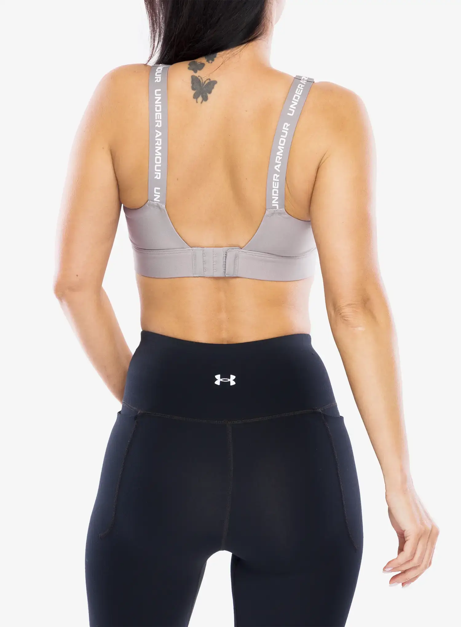 Sutien sport Under Armour Infinity 2.0 High Sports Bra - tetra gray/white