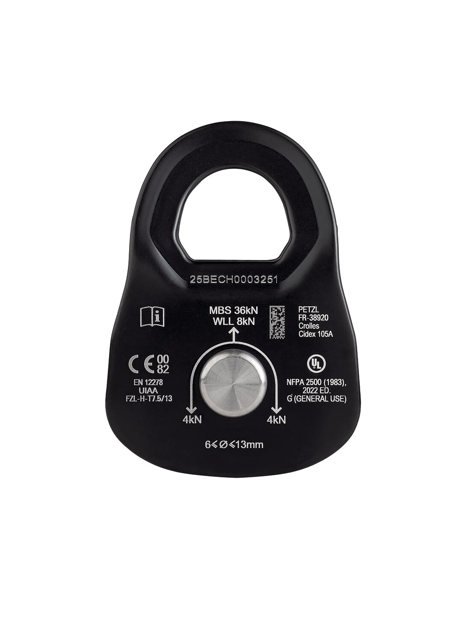 Scripete alpinism Petzl Rescue M - black 