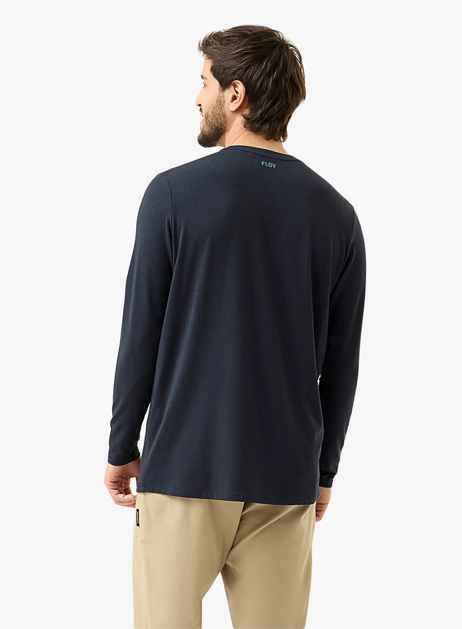 Hanorac fara gluga Flov Perris - navy/blue