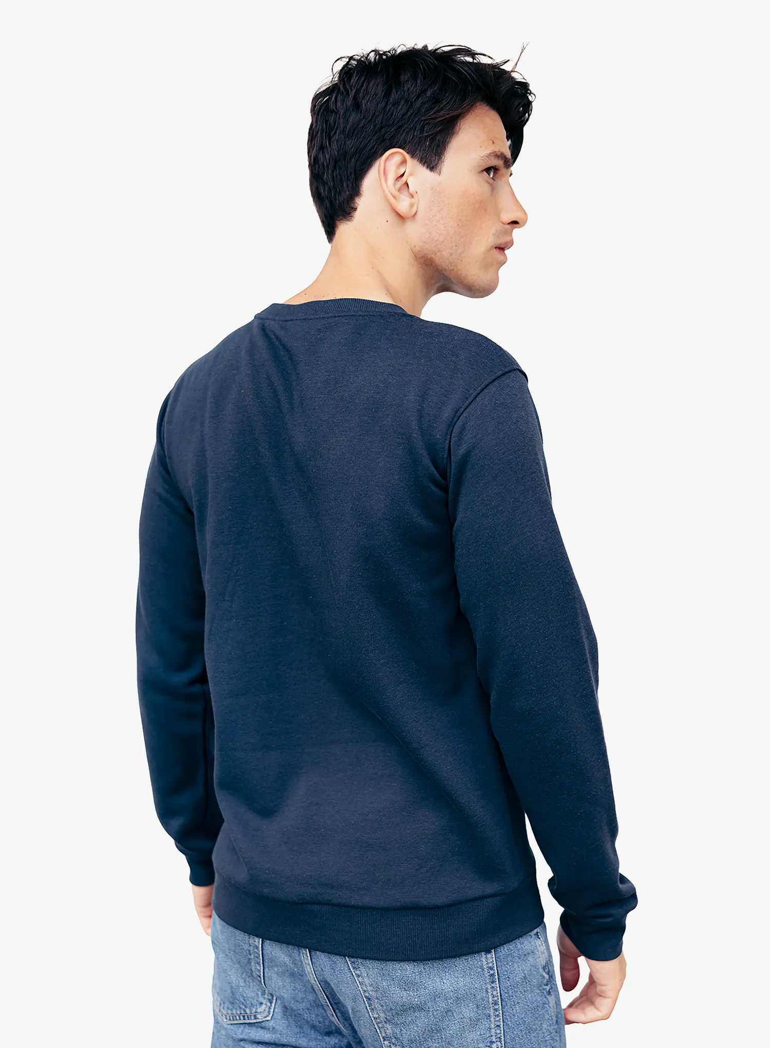 Hanorac fara gluga Flov Wilton - navy