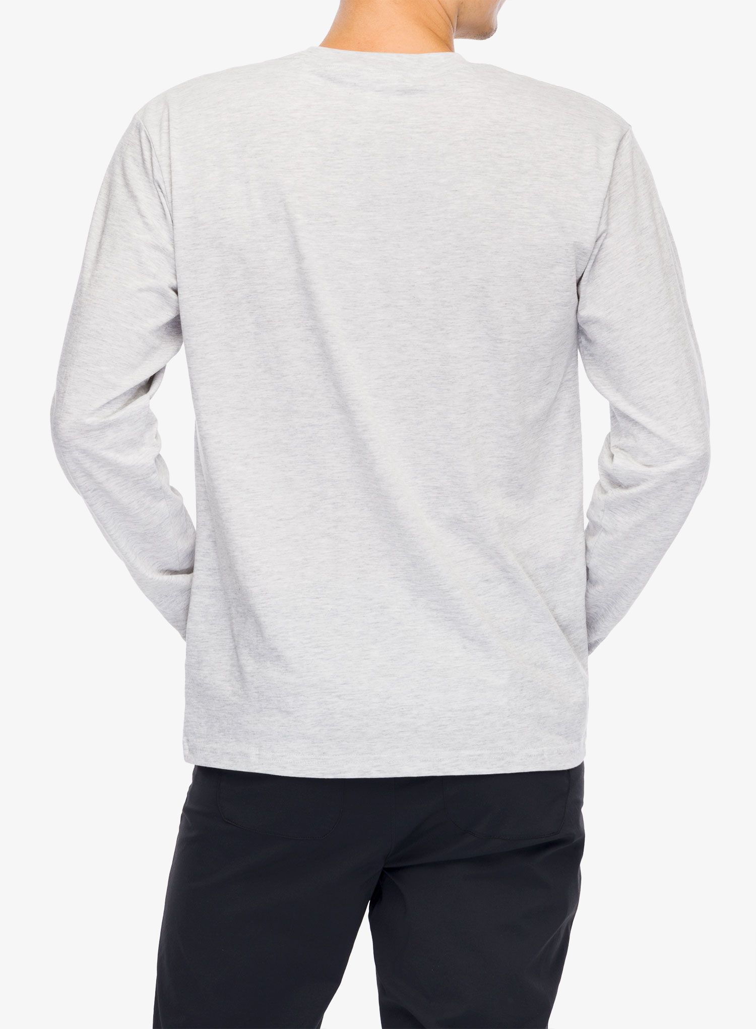 Hanorac fara gluga Marmot Coastal Tee LS - light grey heather