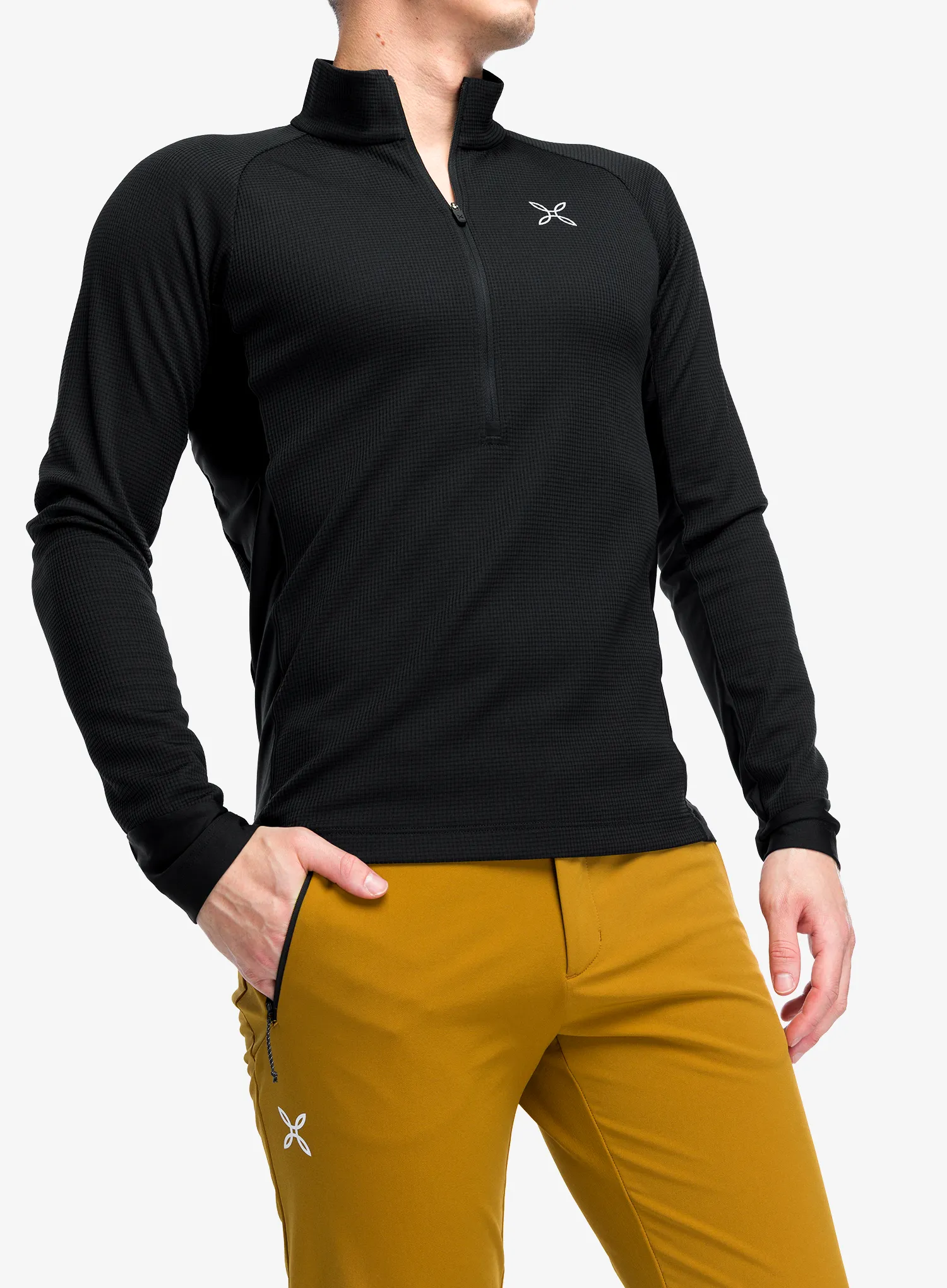 Hanorac fara gluga Montura Thermic 2 Maglia - black