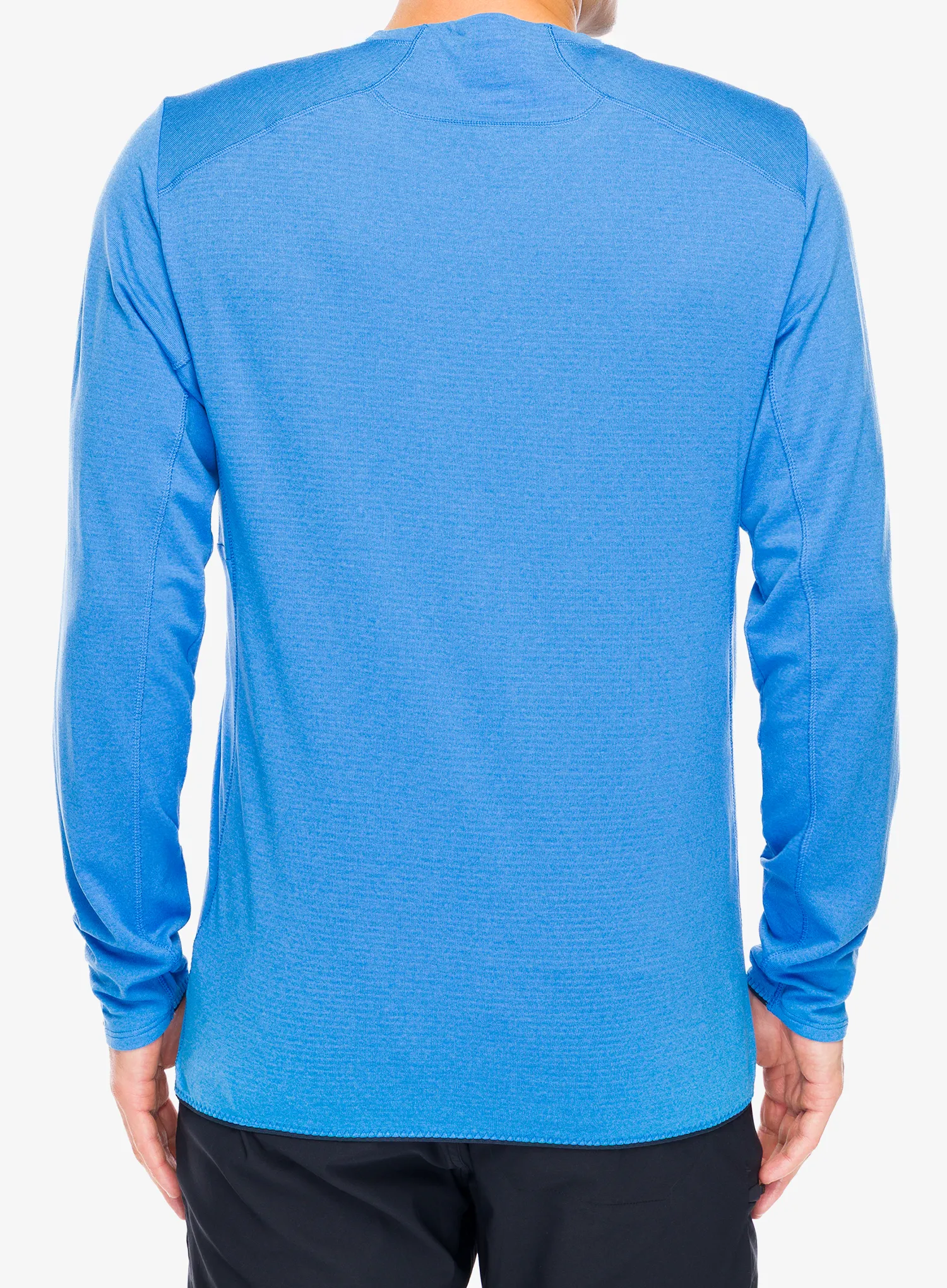 Hanorac fara gluga Peak Performance Freelight Polartec Grid - azure ascent/blue shadow