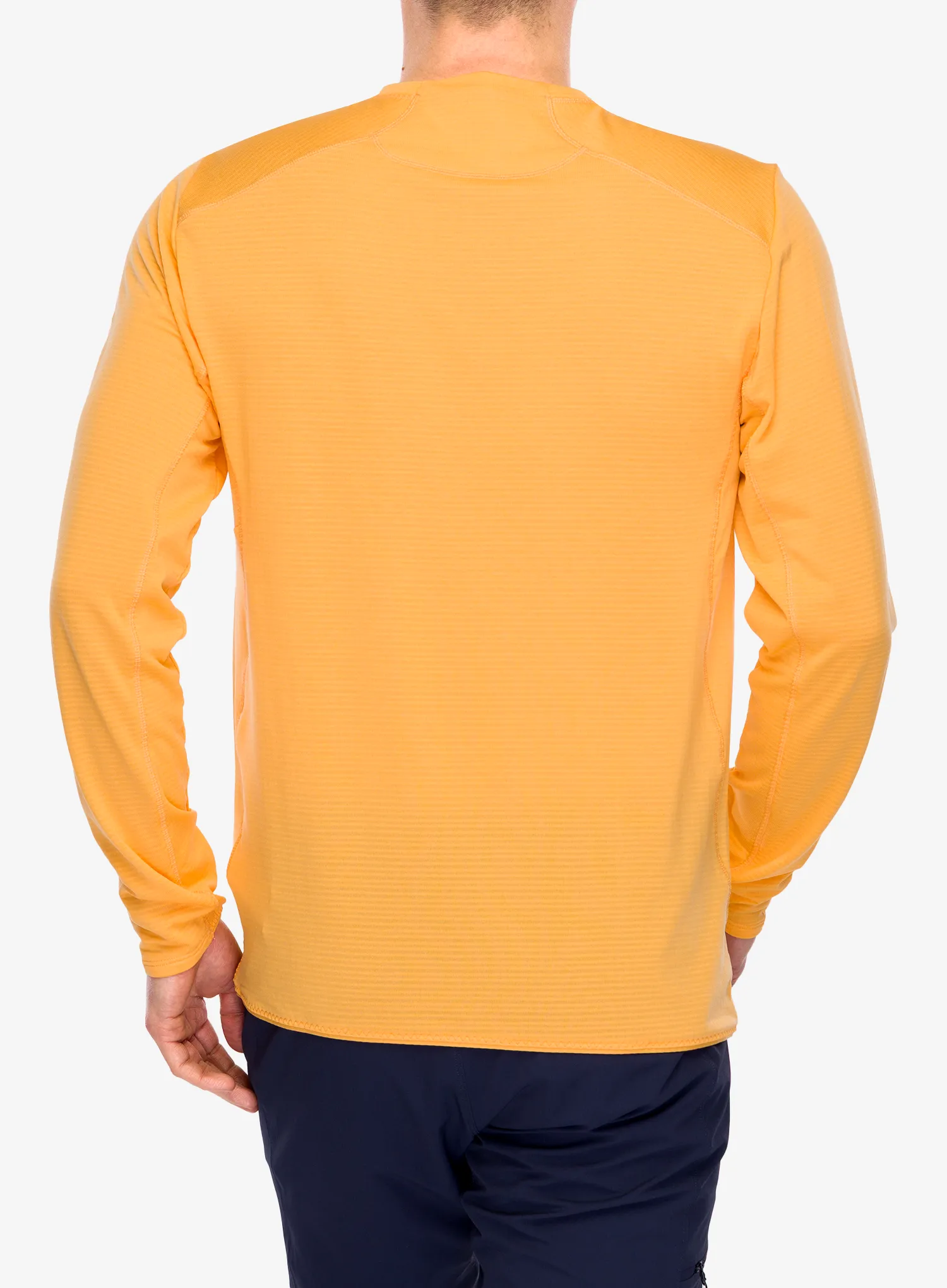 Hanorac fara gluga Peak Performance Freelight Polartec Grid - blazing orange