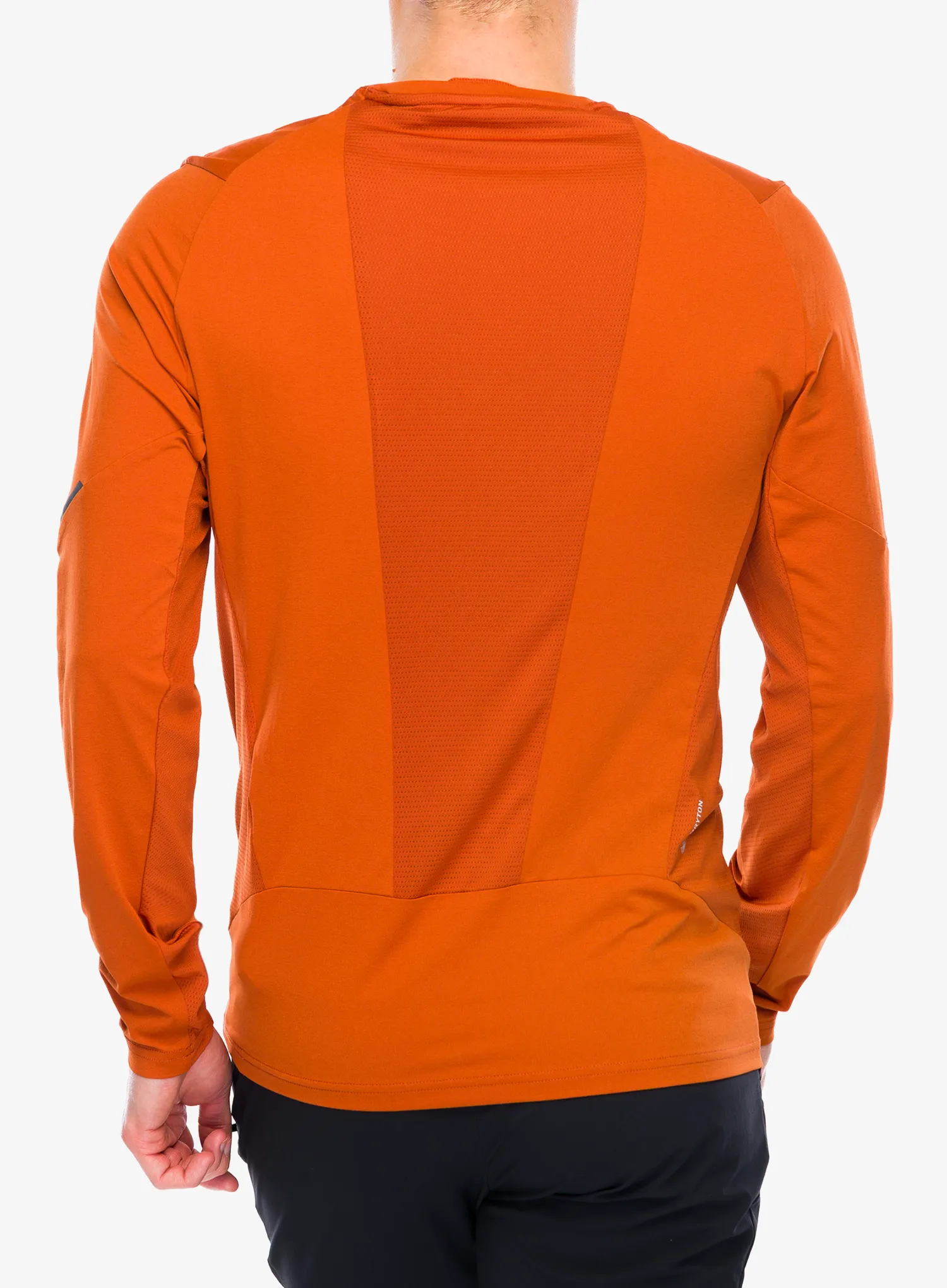 Hanorac fara gluga Salewa Pedroc Dry L/S Tee - bombay brown