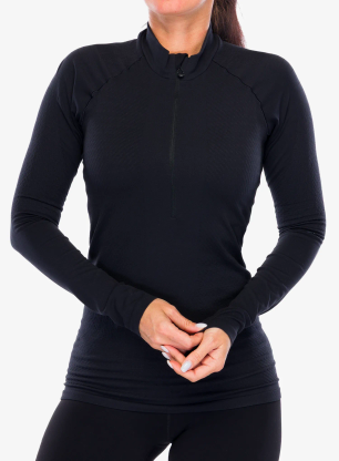 Hanorac fara gluga Salomon S/Lab Ultra SML LS Tee - deep black