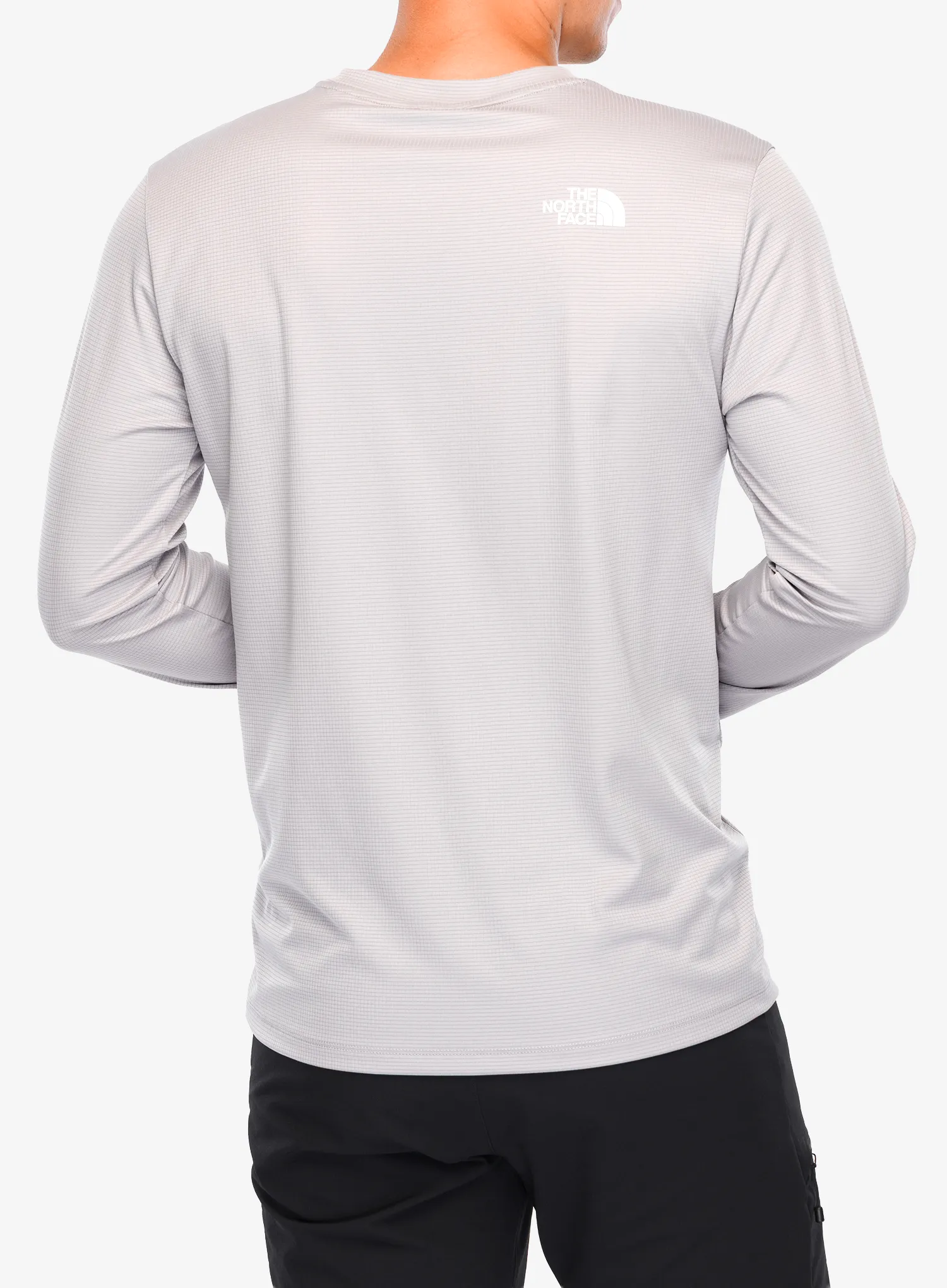 Hanorac fara gluga The North Face Shadow LS - moonstone grey