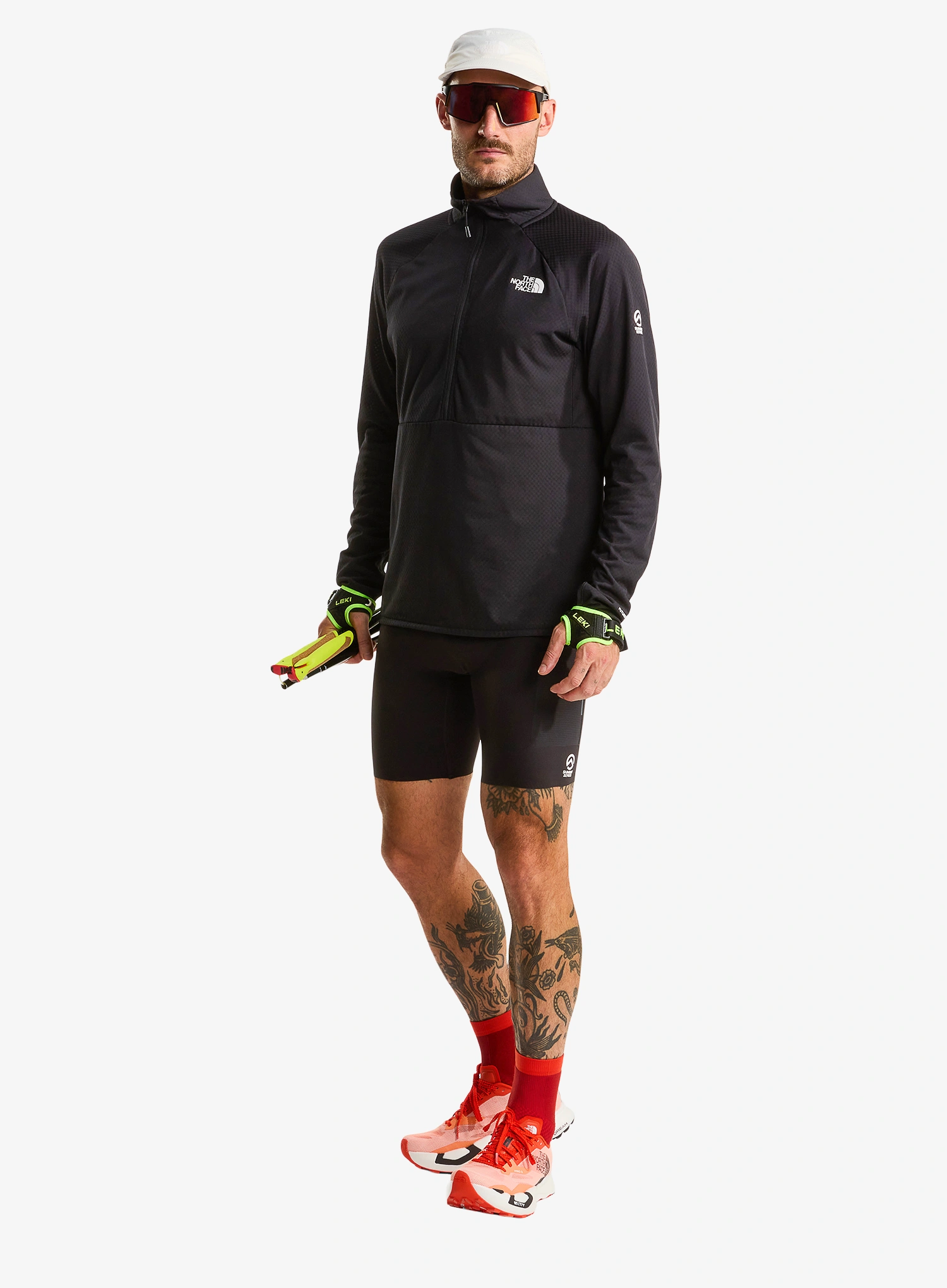Hanorac fara gluga The North Face Summit Futurefleece LT 1/2 Zip - tnf black