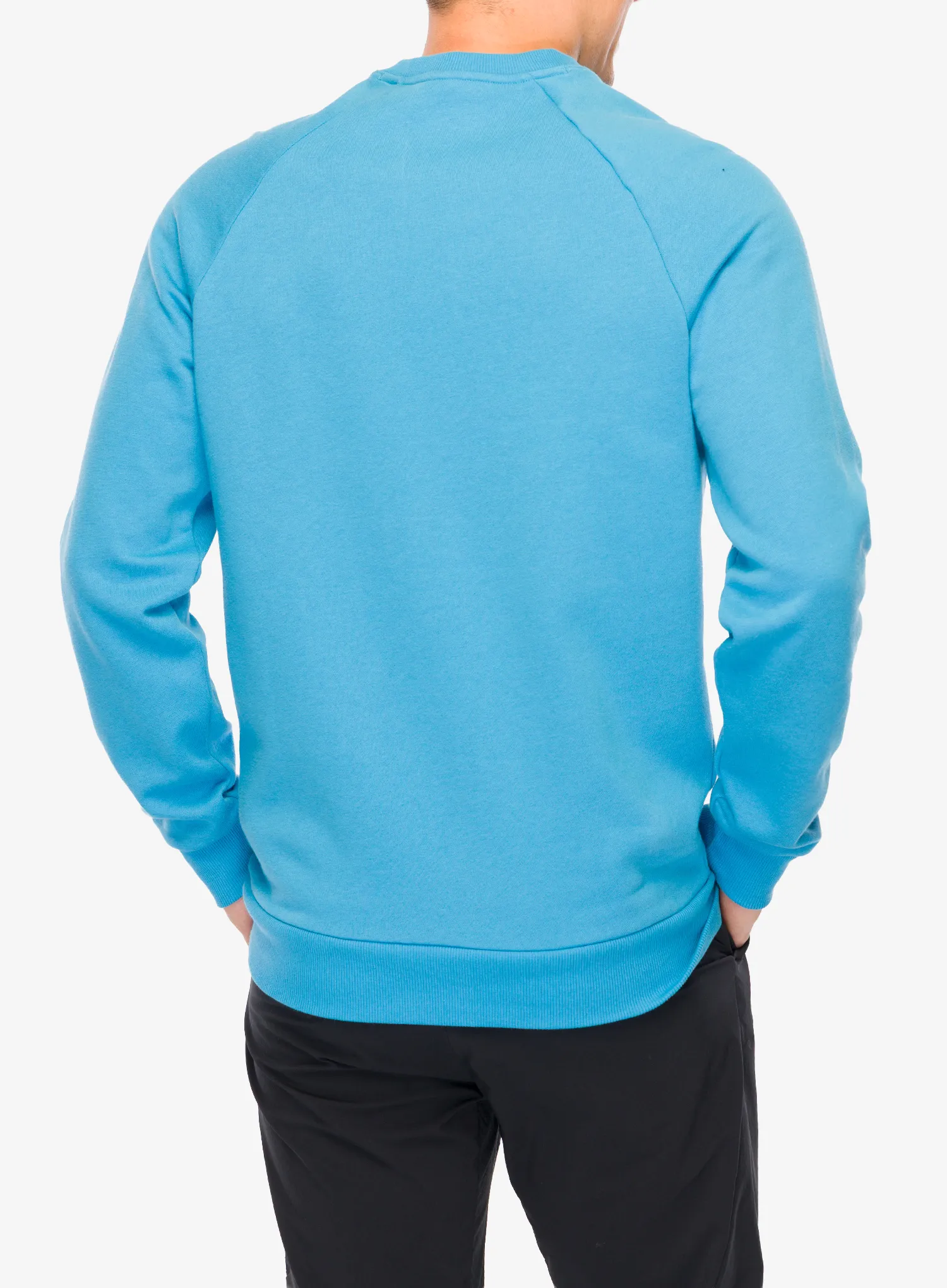 Hanorac fara gluga Under Armour Rival Fleece Crew - ether blue/white