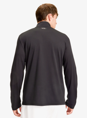 Hanorac fara gluga Under Armour Tech Taping 1/2 Zip - black/white/white