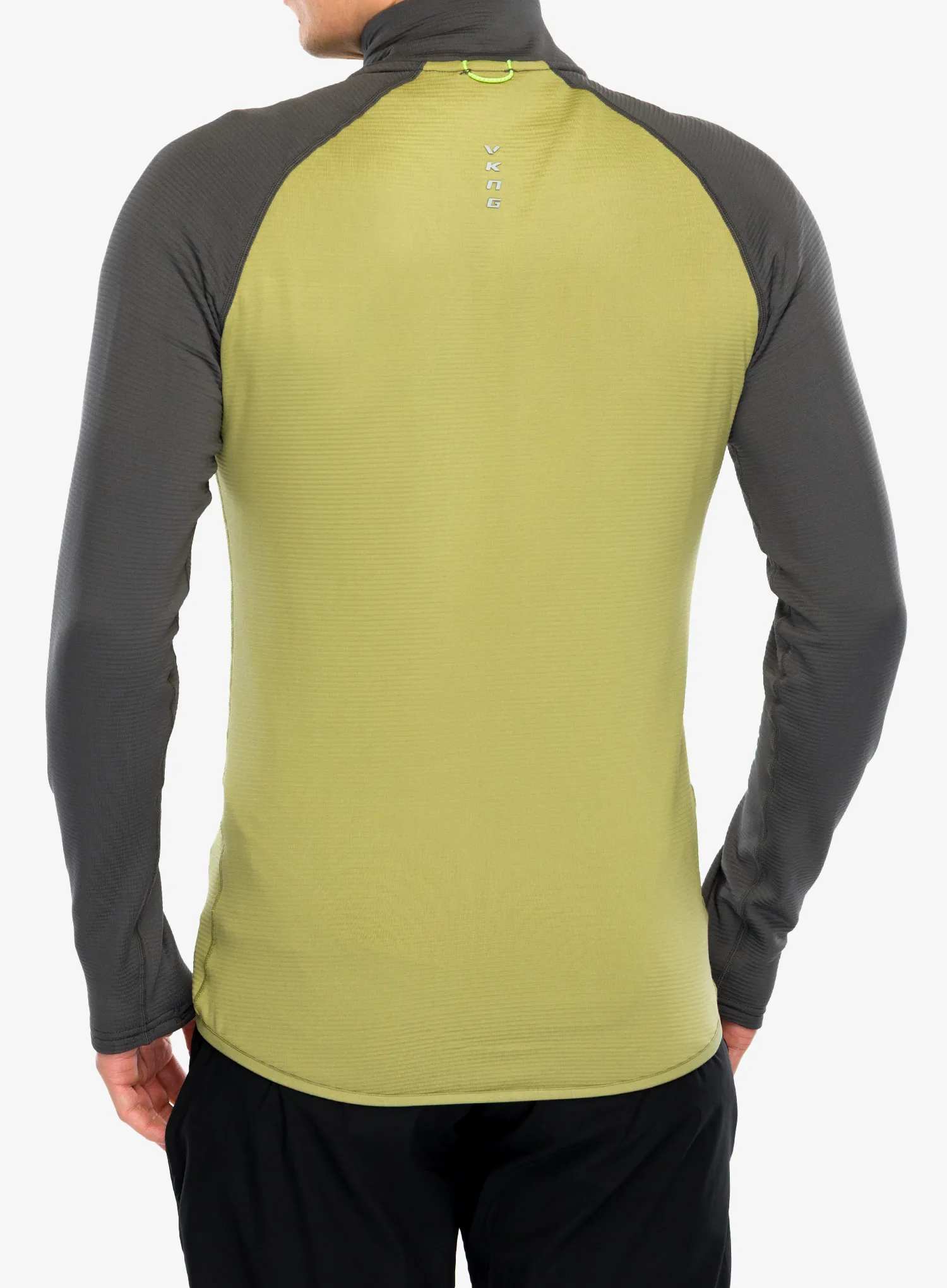 Hanorac fara gluga Viking Birger - olive/grey