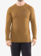 Hanorac fara gluga Viking Longsleeve Andali - light brown/black