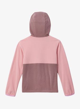 Hanorac pentru băieți Columbia Back Bowl Lite Half Zip Hoodie - salmon rose/fig/cosmos