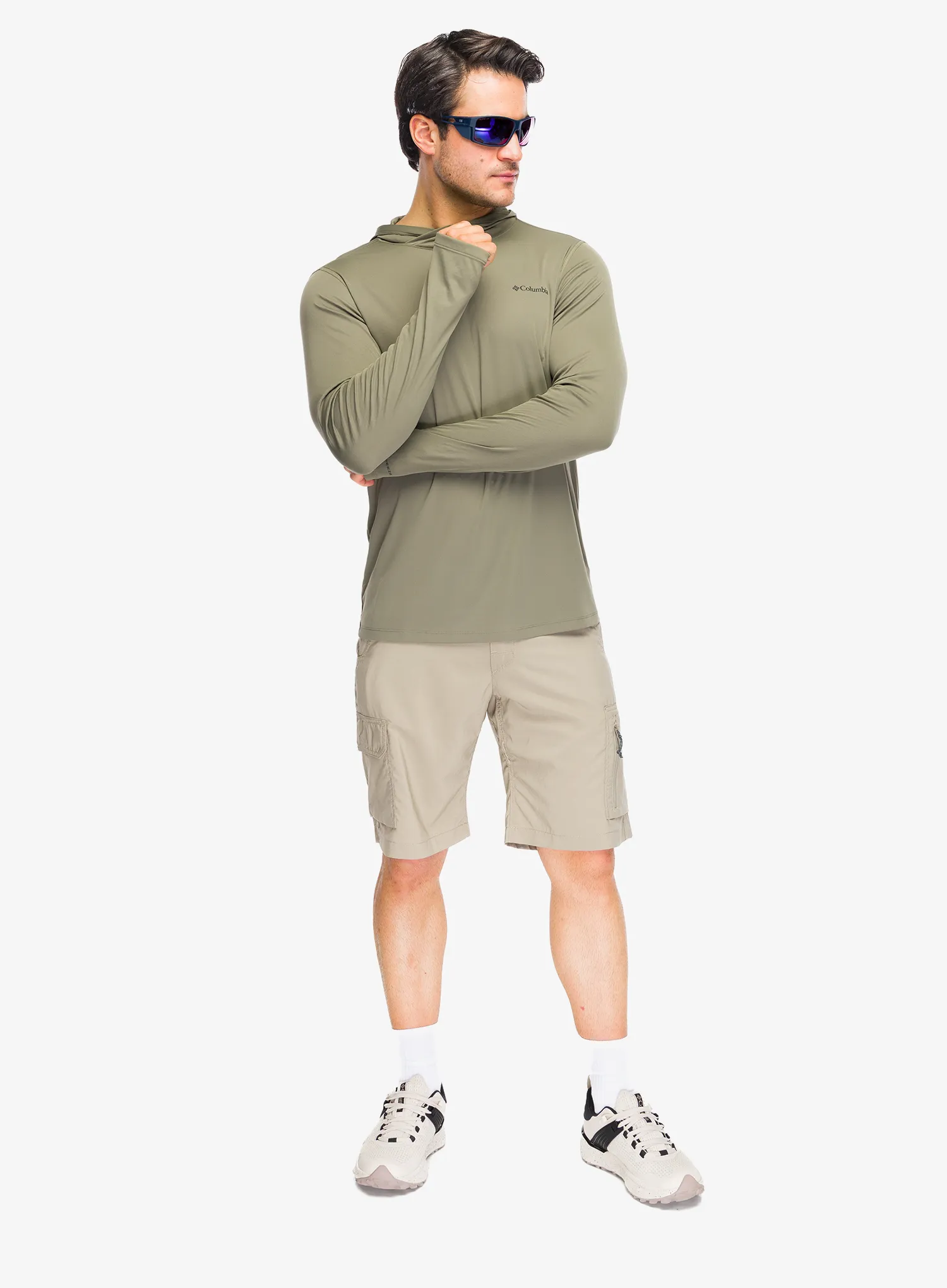Hanorac Columbia Zero Rules Lite Hoodie - stone green