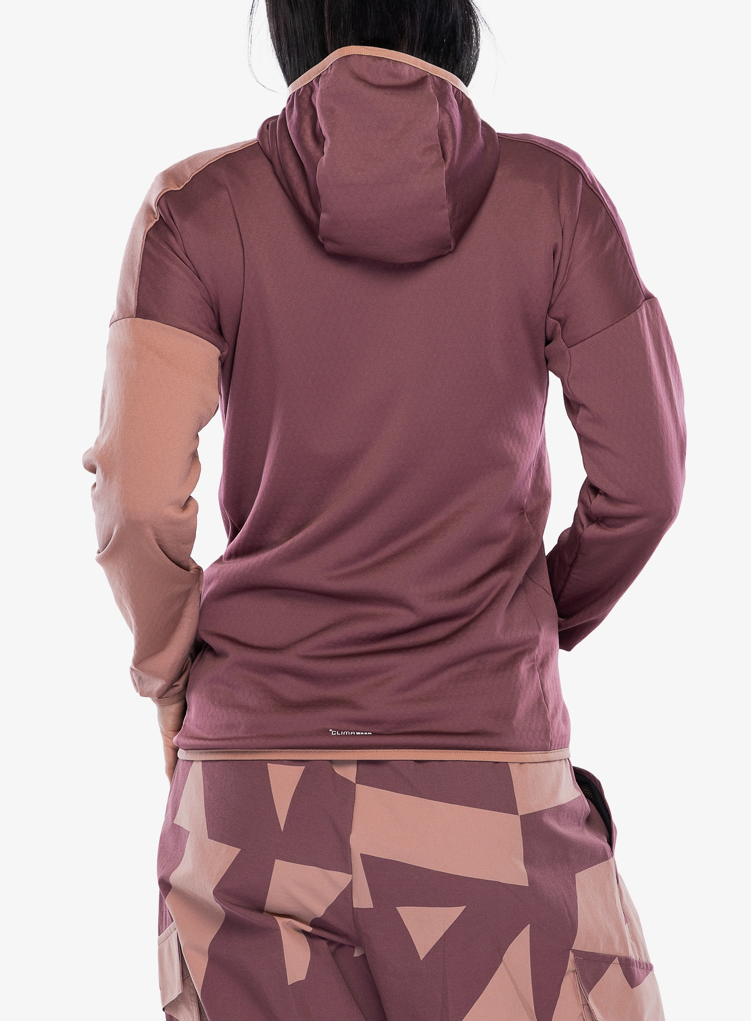 Hanorac femei adidas TERREX Xperior Light Fleece Hooded Jacket - quicri/warcla