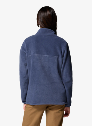 Hanorac fara gluga femei Columbia Benton Springs Half Snap Pull Over II - nocturnal