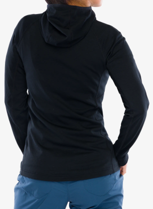 Hanorac femei Black Diamond Coefficient Fleece Hoody - black