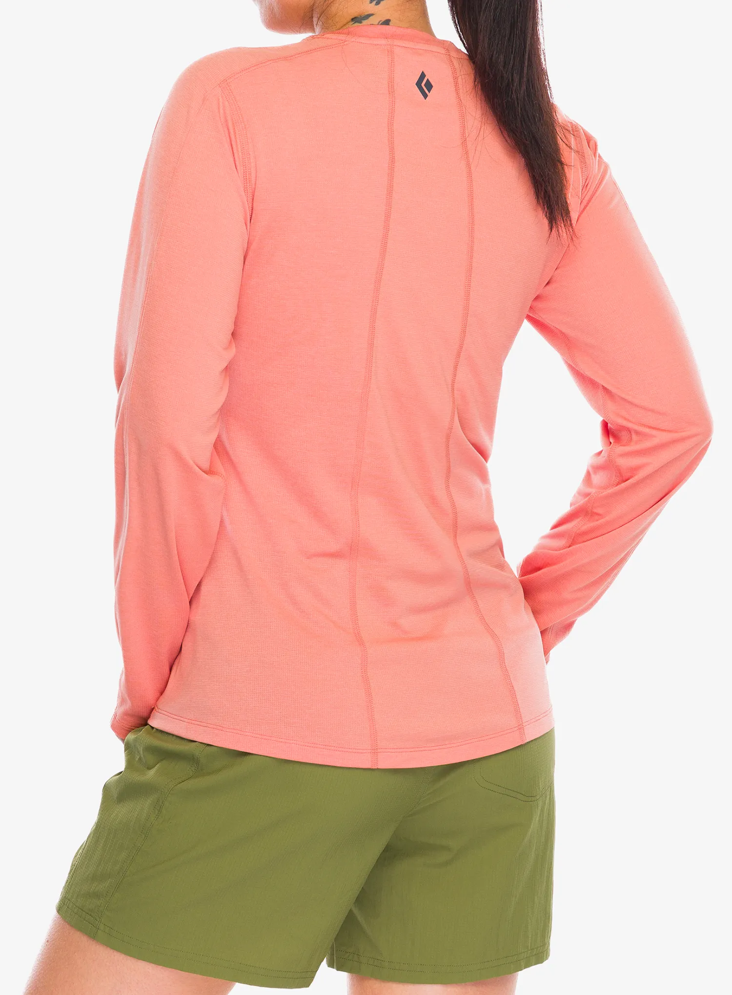 Hanorac femei Black Diamond Lightwire L/S Tee - himalayan salt