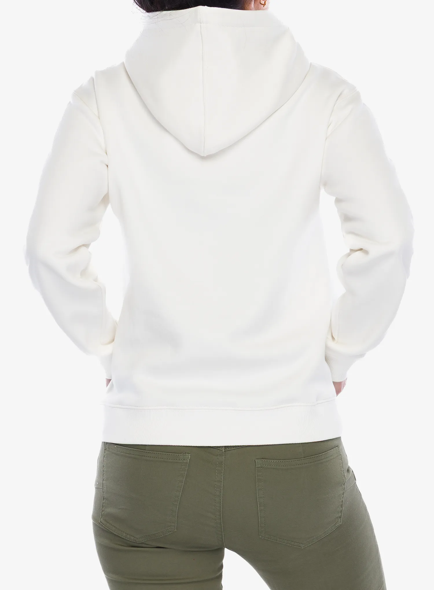 Hanorac femei Black Diamond Mini Stacked Pullover Hoody - off white