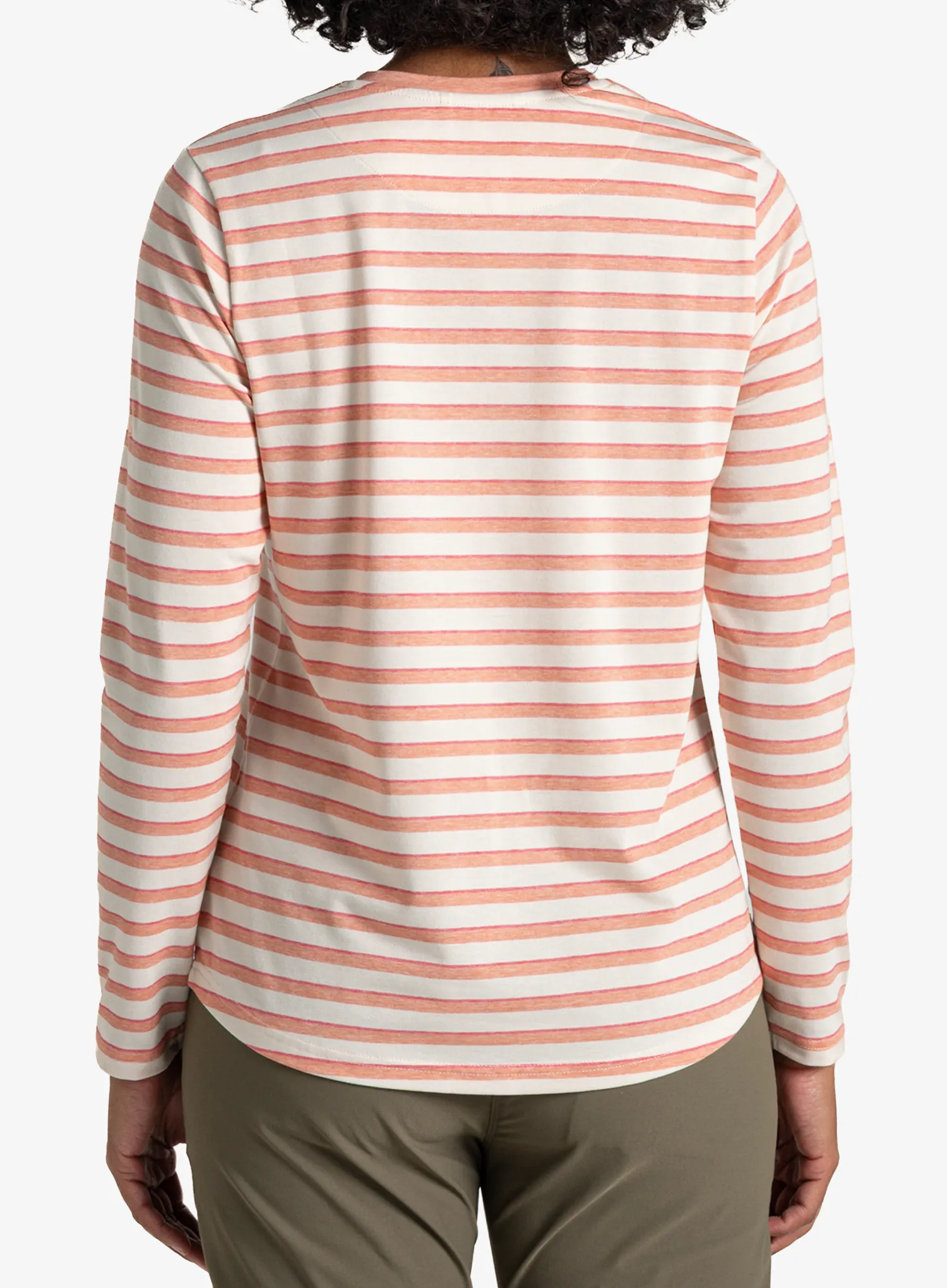Hanorac femei Craghoppers NosiLife Akona LS Top - clay stripe