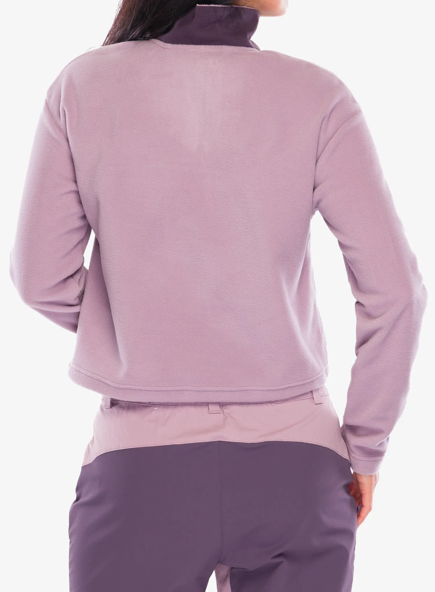 Hanorac femei Helly Hansen Daybreaker Cropped Fleece - purple clay