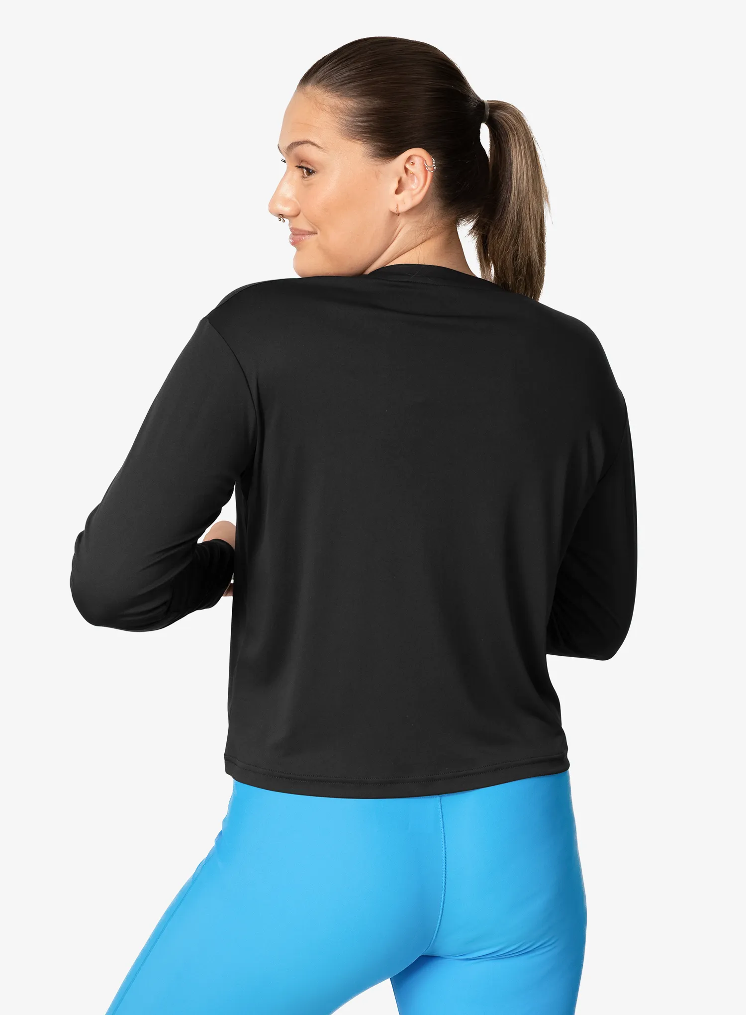 Hanorac femei Kari Traa Una Long Sleeve - black