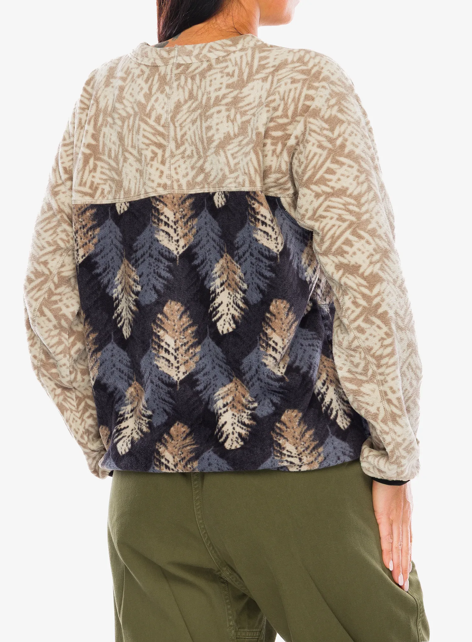 Hanorac femei Kavu Kelowna - leaf layout