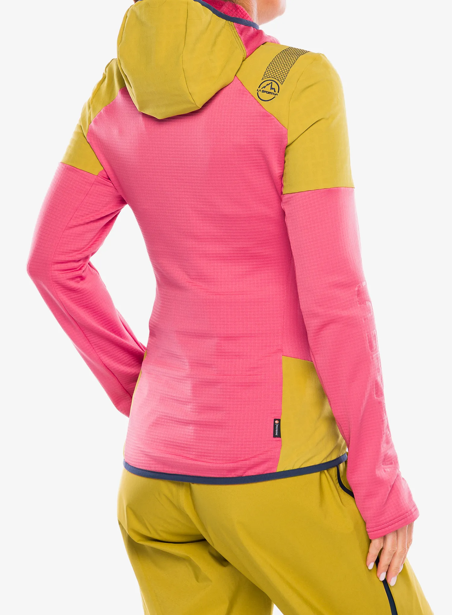 Hanorac femei La Sportiva Session Tech Hoody - savana/rosebay