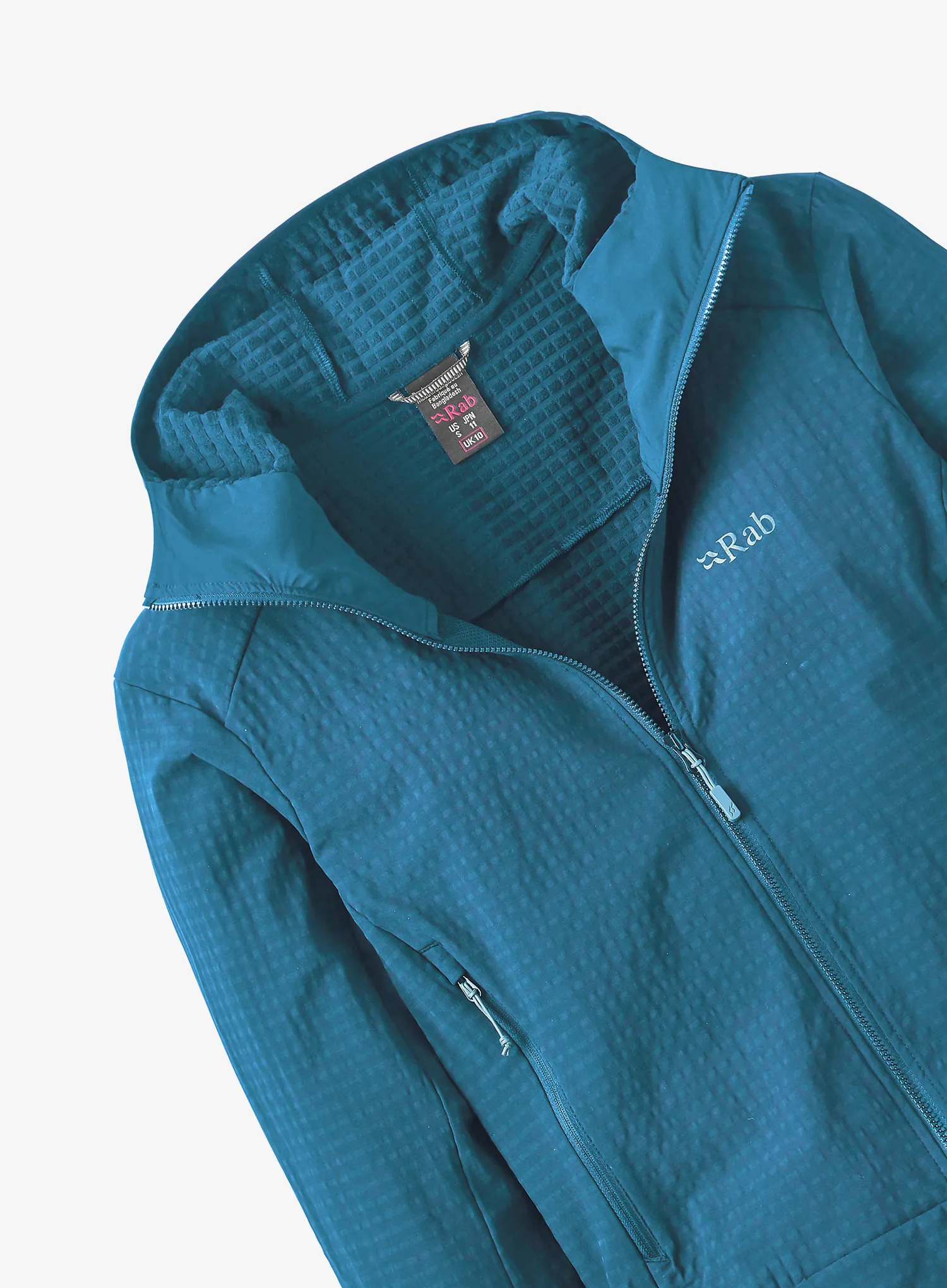 Hanorac femei Rab Quantra Pro Hoody - tempest blue