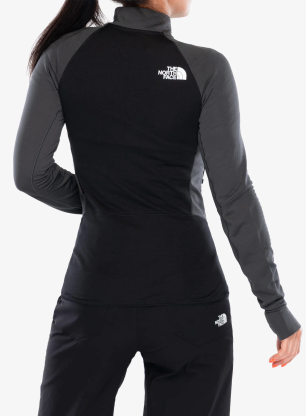 Hanorac femei The North Face Bolt Polartec Jacket - asphalt grey/tnf black