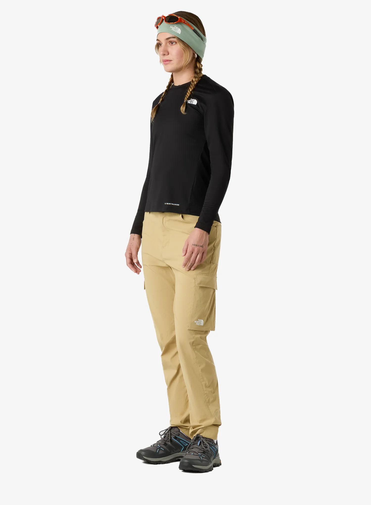 Hanorac femei The North Face Shadow Long Sleeve T-Shirt - tnf black