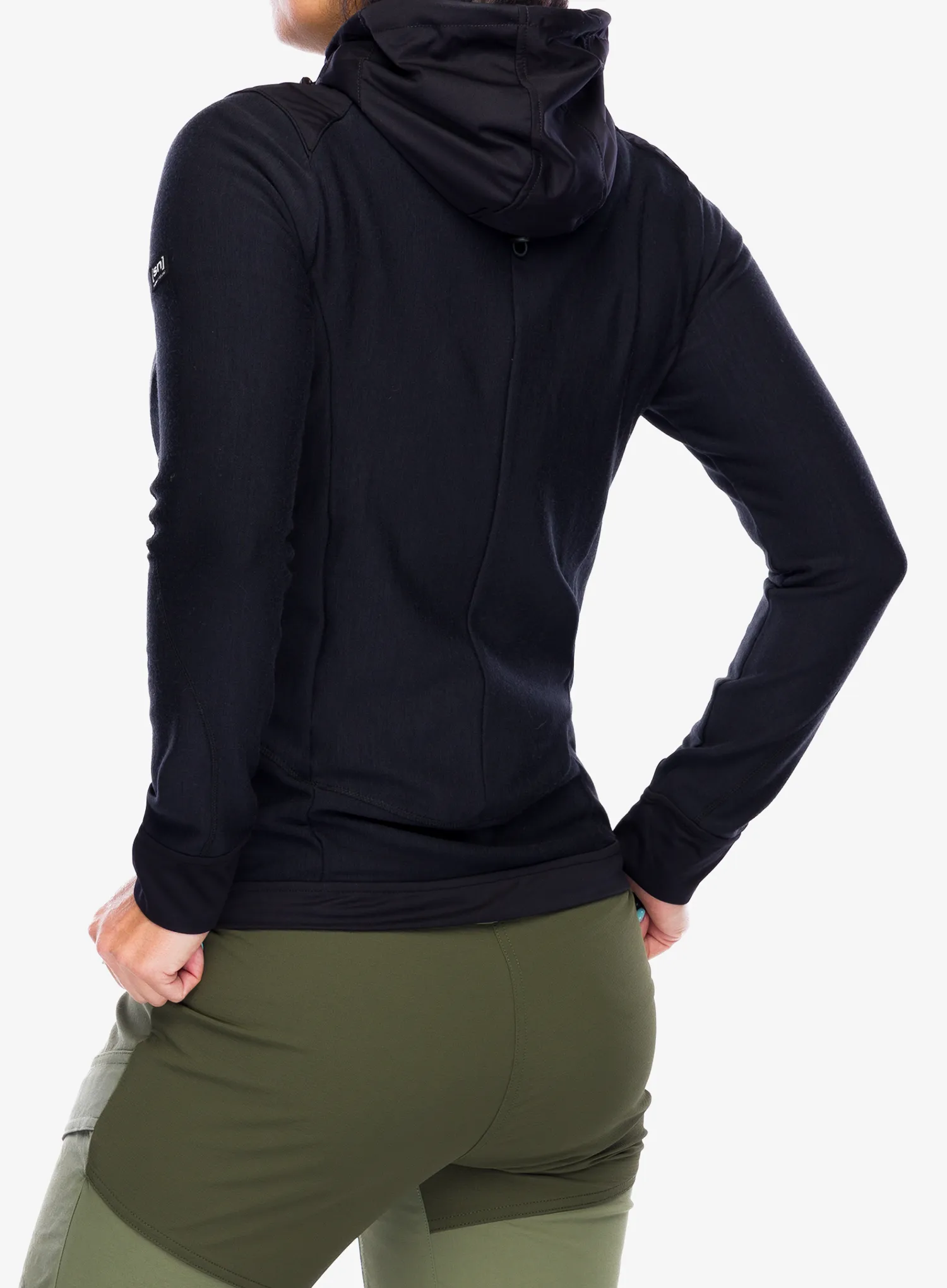 Hanorac cu gluga femei Super.natural Adventure Hooded - jet black