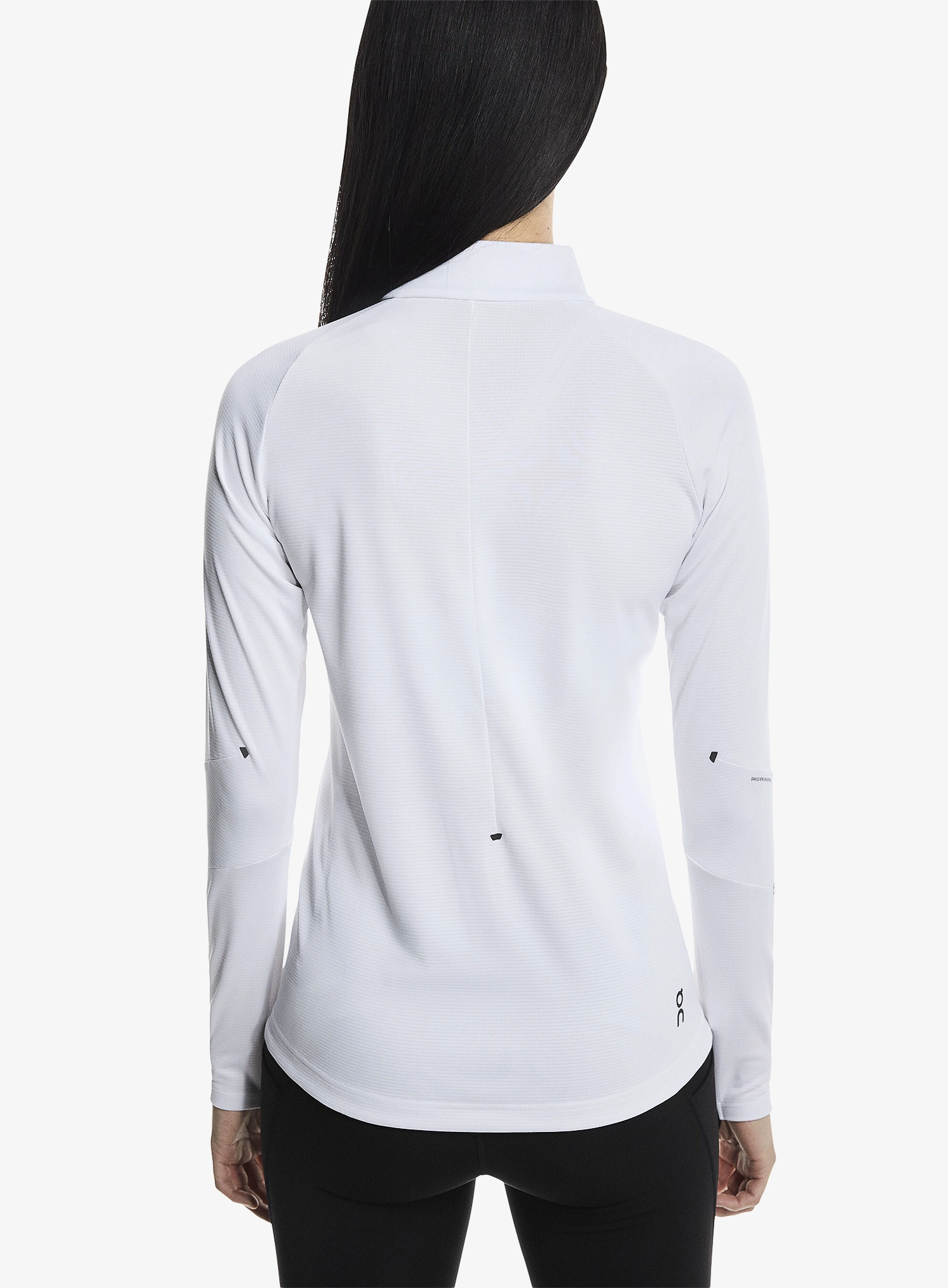 Hanorac alergare femei On Climate Shirt - white