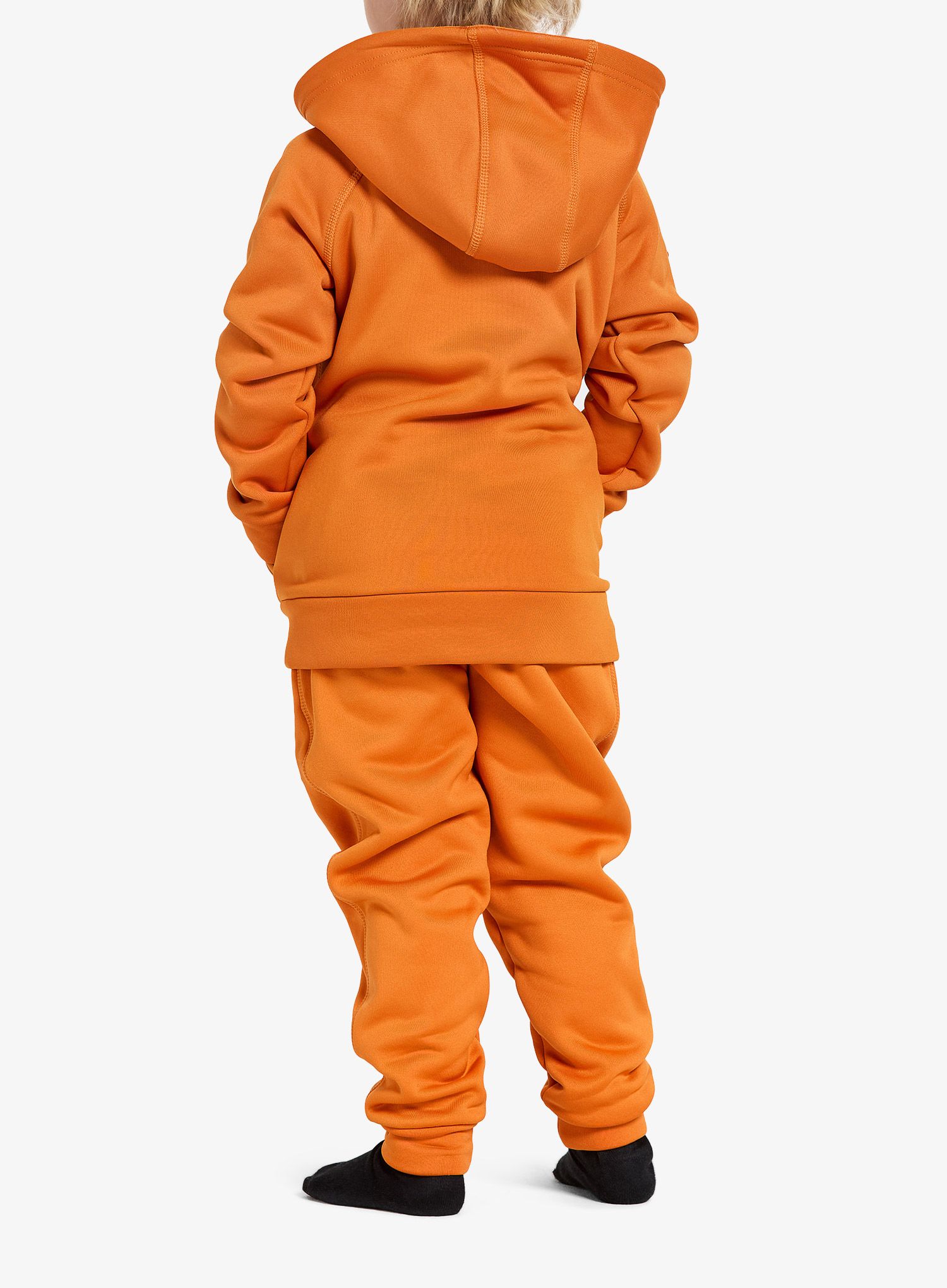 Hanorac pentru copii Didriksons Corin Full Zip - orange jam