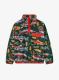 Hanorac pentru copii Patagonia LW Synchilla Snap-T Pullover - salmon energy/old growth green