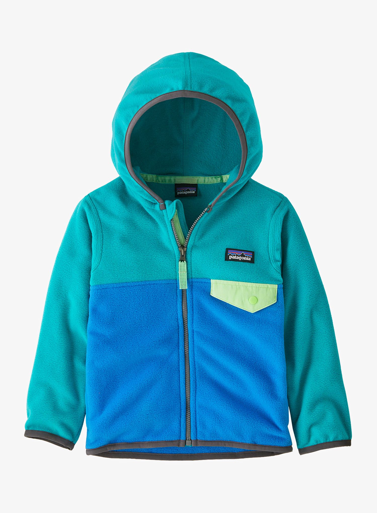 Hanorac pentru copii Patagonia Micro D Snap-T Jacket - vessel blue