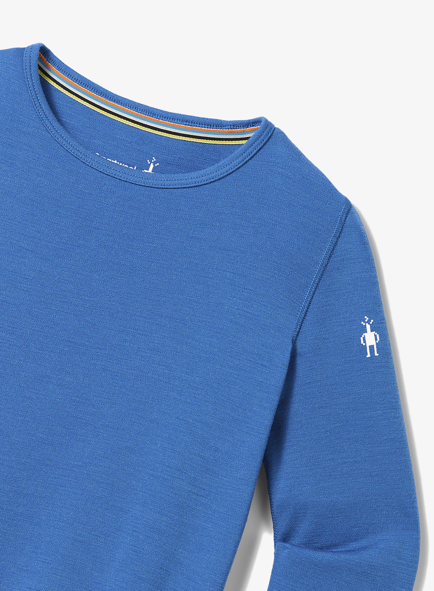 Hanorac pentru copii Smartwool Classic Thermal Merino Base Layer Crew - royal indigo