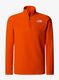 Hanorac pentru copii The North Face Glacier 1/4 Zip Pullover - tnf orange