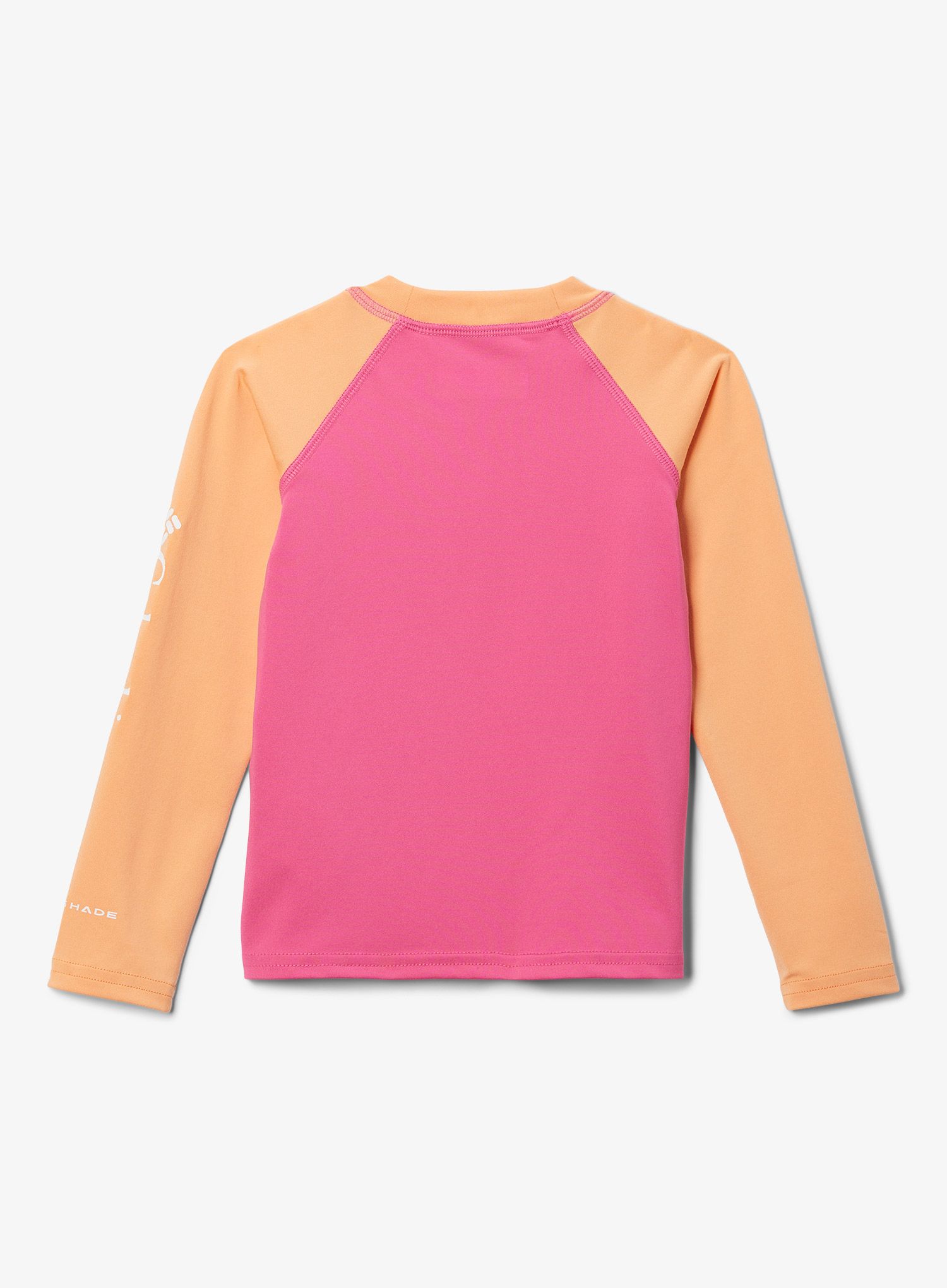 Hanorac pentru fete Columbia Sandy Shores Long Sleeve Sunguard - wild geranium/peach