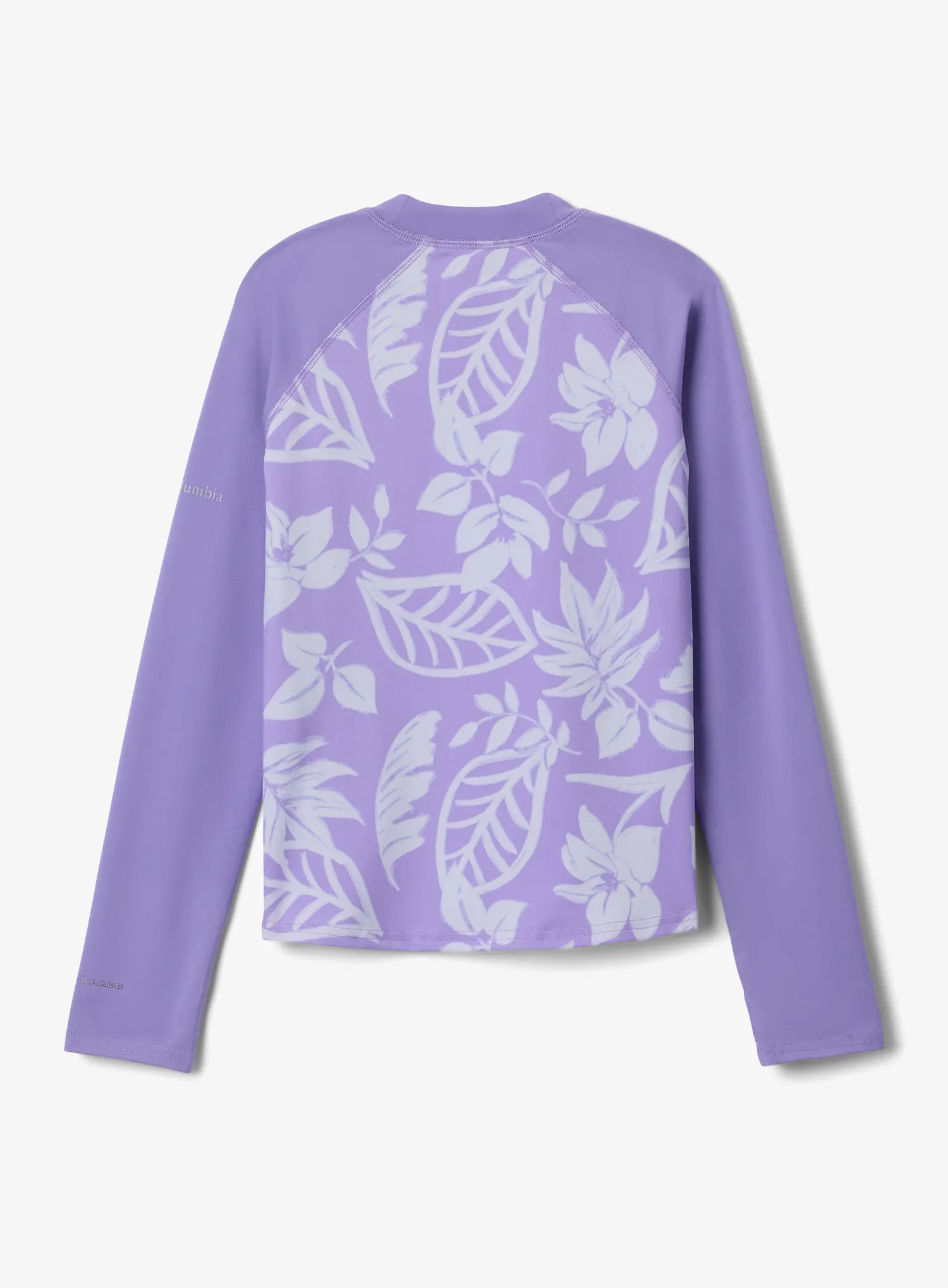 Hanorac pentru fete Columbia Sandy Shores Printed LS Sunguard - paisley purple/purple