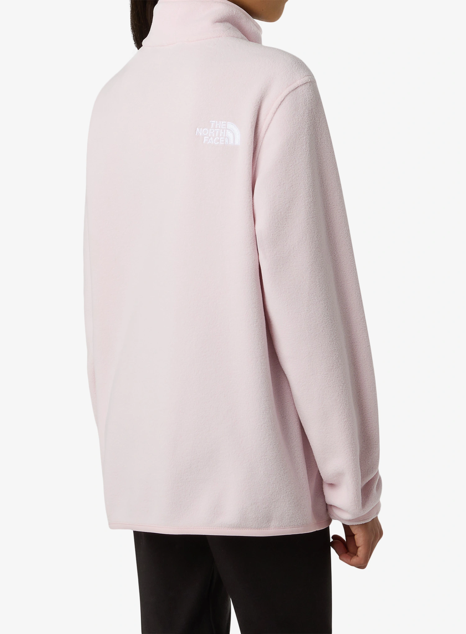 Hanorac pentru fete The North Face Glacier 1/4 Zip Pullover - pale blossom