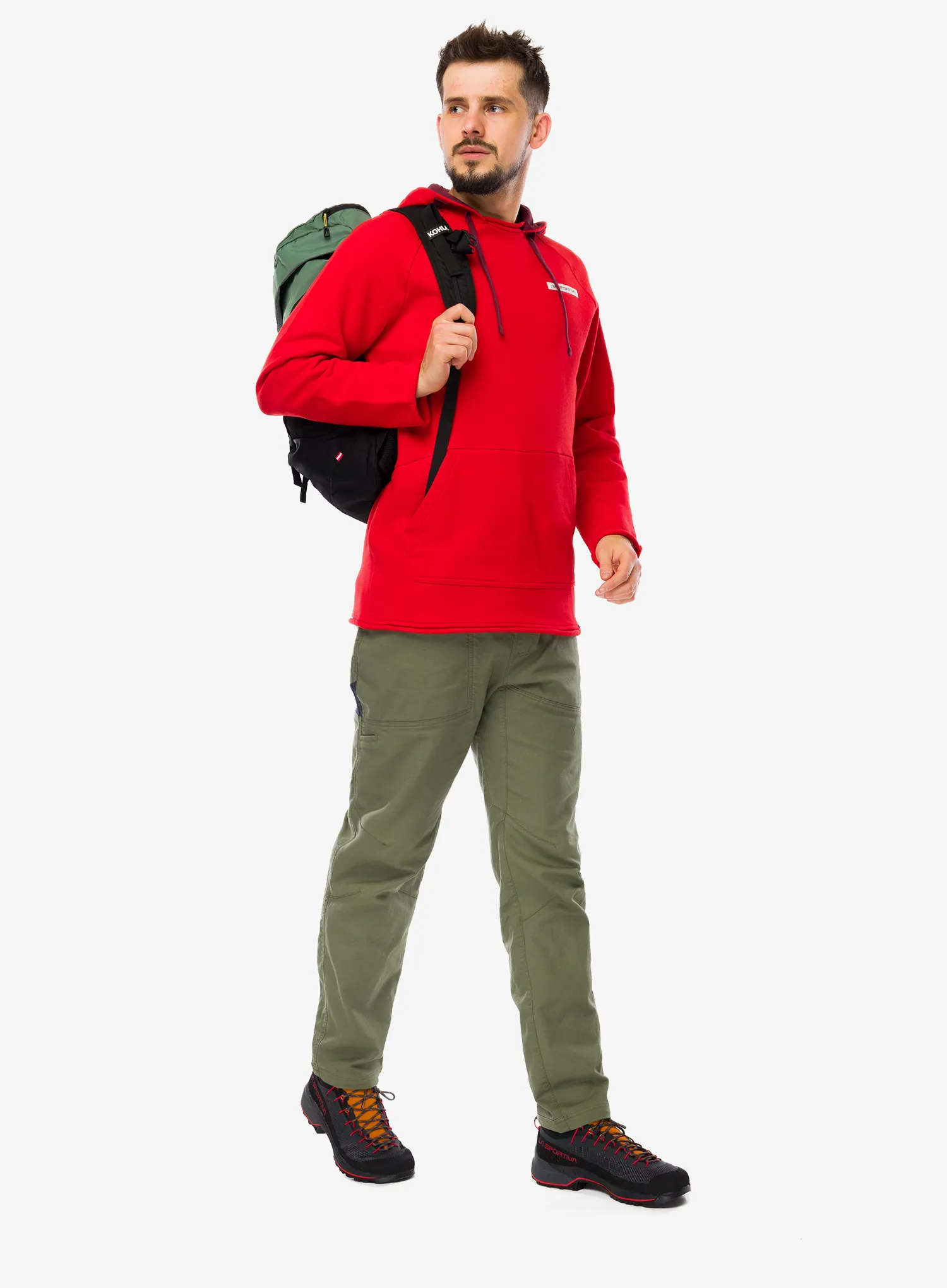 Hanorac La Sportiva Telendos Hoody - mountain red