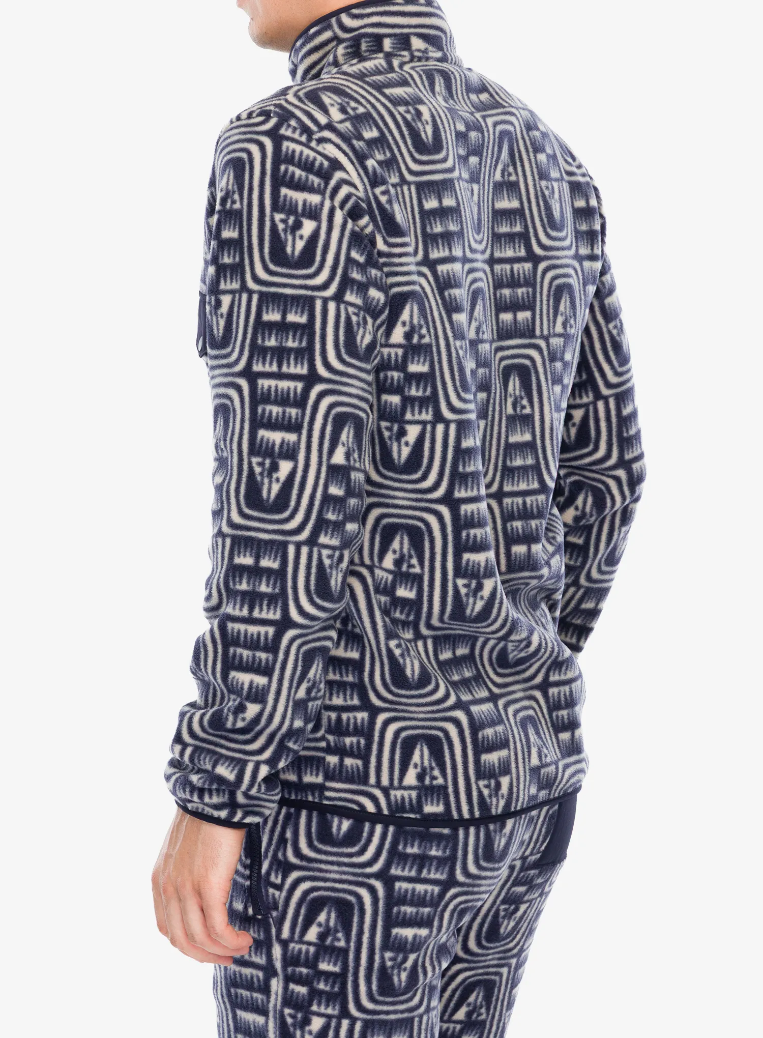 Hanorac Patagonia Lightweight Synch Snap-T Pullover - flow/sunken blue