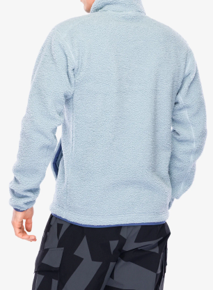 Hanorac fleece adidas TERREX Xploric High Pile Fleece Pullover Sweatshirt - magic grey