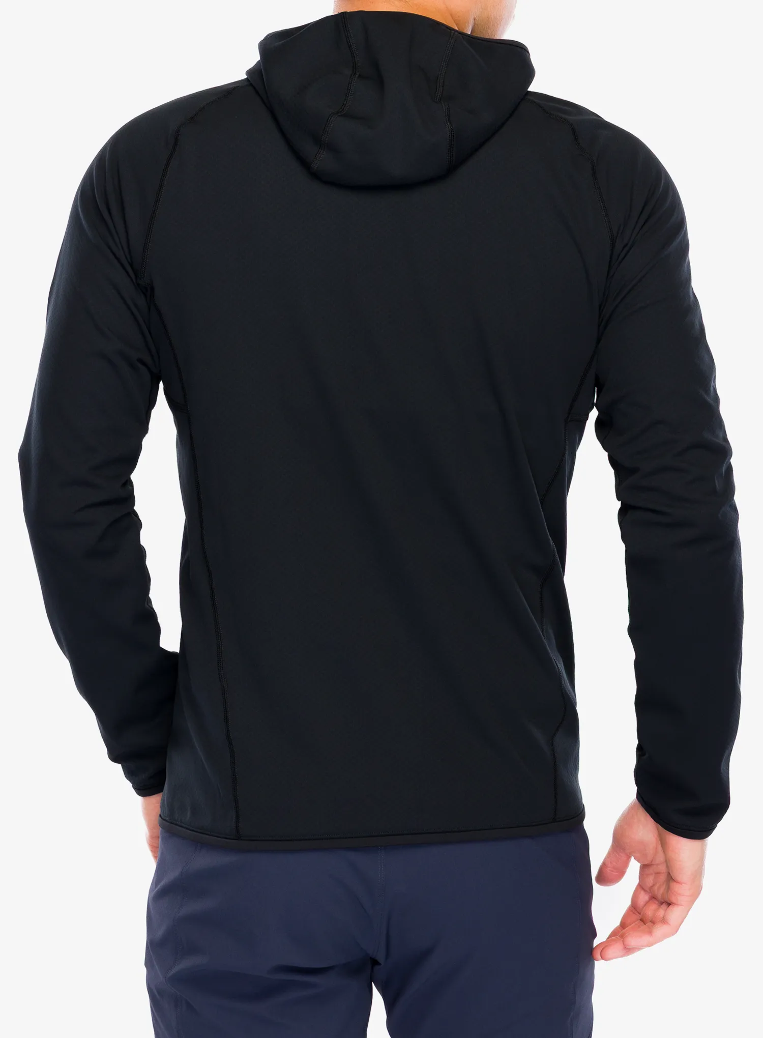Hanorac fleece Arcteryx Delta Hoody  - black