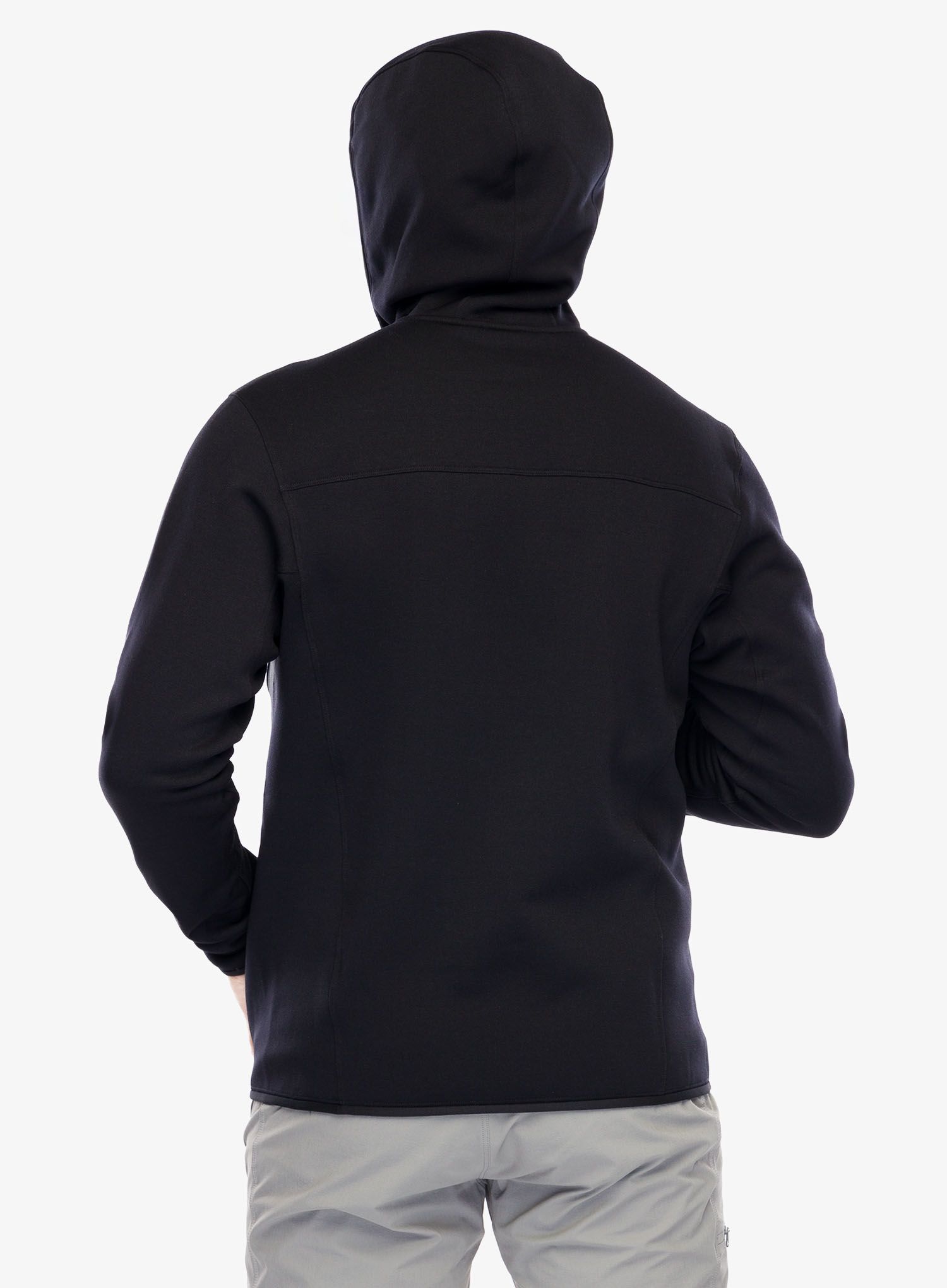 Hanorac fleece Arcteryx Kyanite Pullover Hoody - black