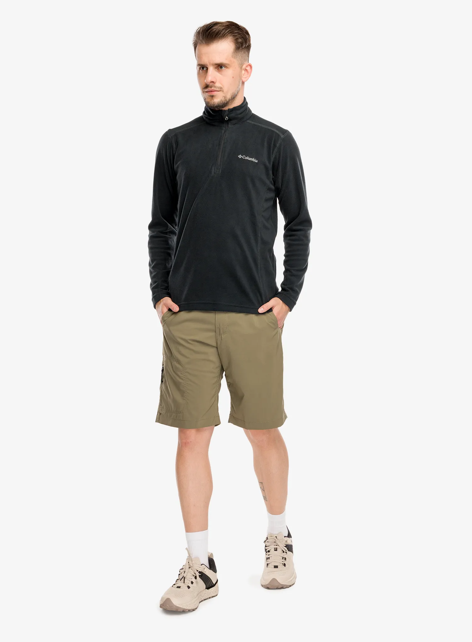 Hanorac Columbia Klamath Range II 1/2 Zip - black