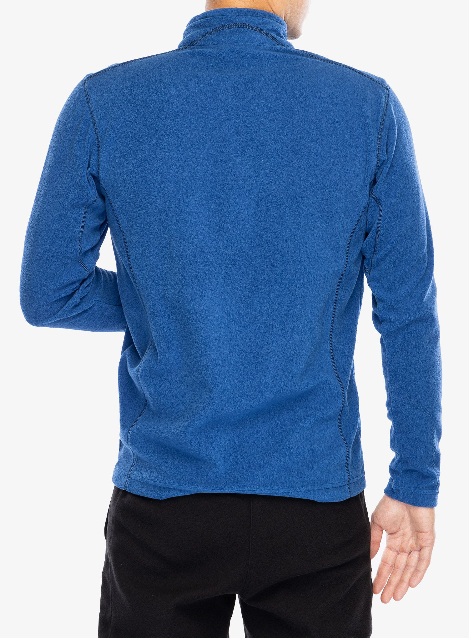 Hanorac fleece Columbia Klamath Range II Half Zip - mountain blue